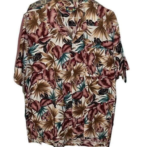 Hawaii Blues Other - Hawaii Blues XL Tropical Hawaiian Shirt VTG